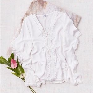 Rachel Zoe Report Bindya St. Barth’s White Coverup